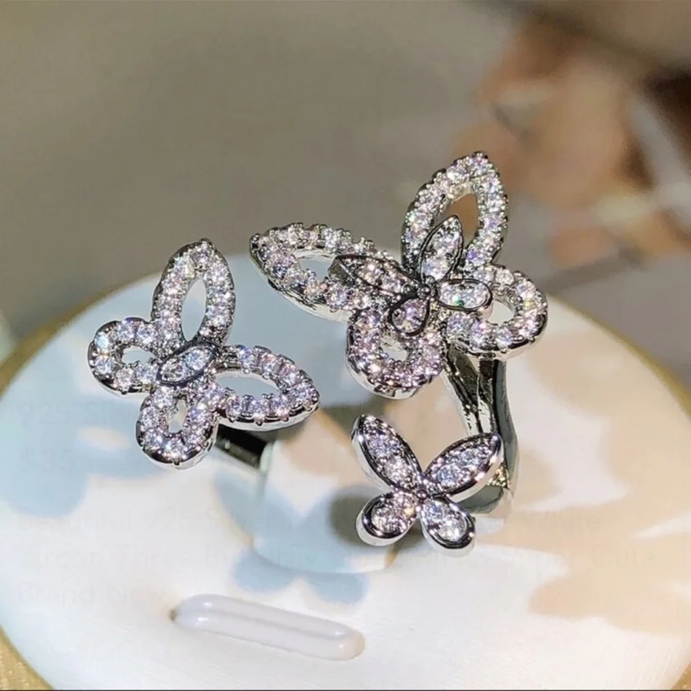 925 Sterling Silver 🦋 RING